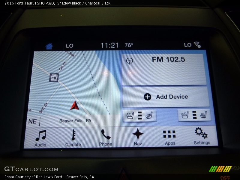 Shadow Black / Charcoal Black 2016 Ford Taurus SHO AWD