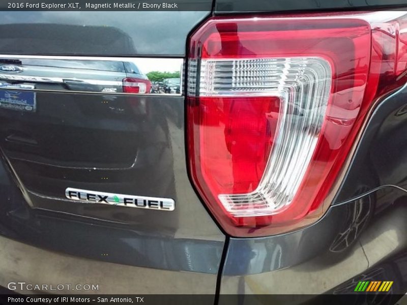 Magnetic Metallic / Ebony Black 2016 Ford Explorer XLT