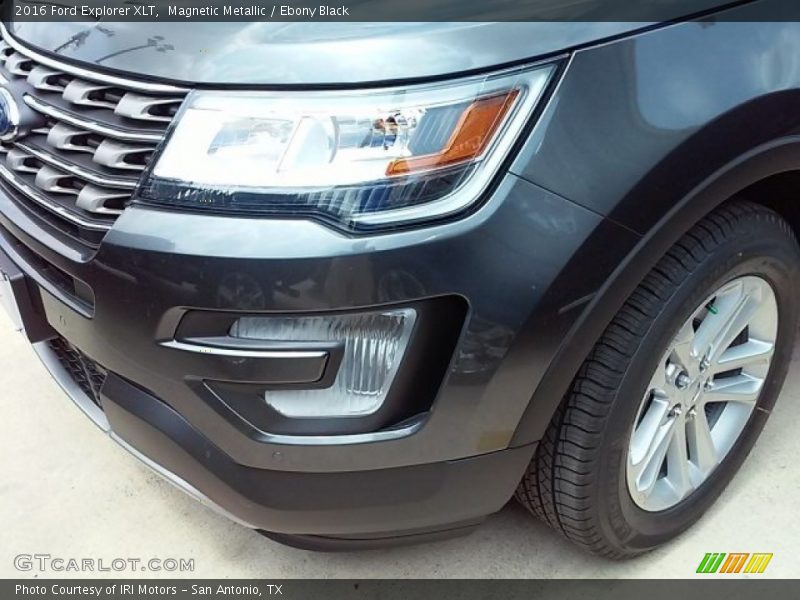 Magnetic Metallic / Ebony Black 2016 Ford Explorer XLT