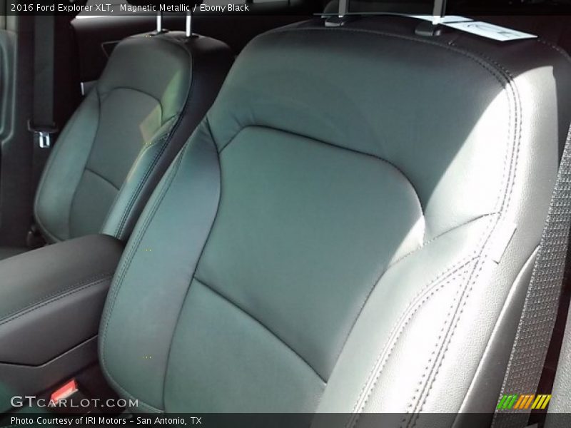 Magnetic Metallic / Ebony Black 2016 Ford Explorer XLT