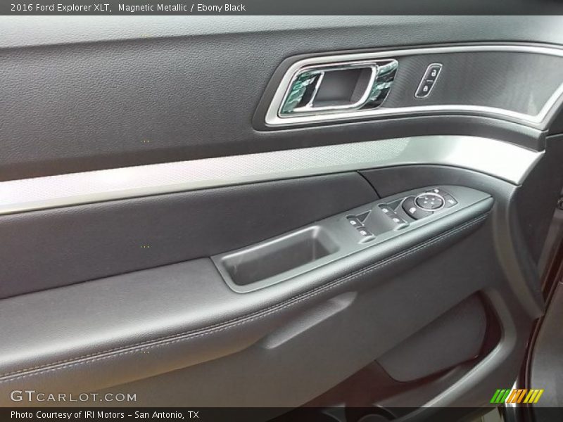 Magnetic Metallic / Ebony Black 2016 Ford Explorer XLT