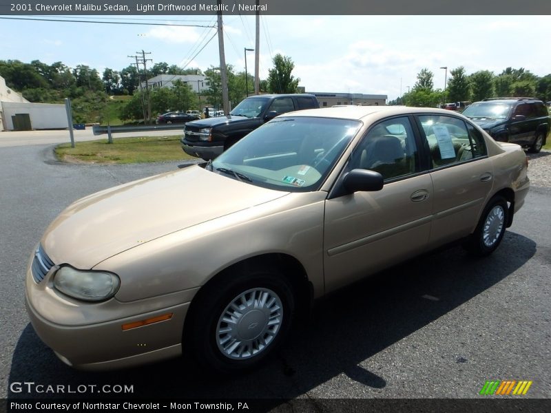 Light Driftwood Metallic / Neutral 2001 Chevrolet Malibu Sedan