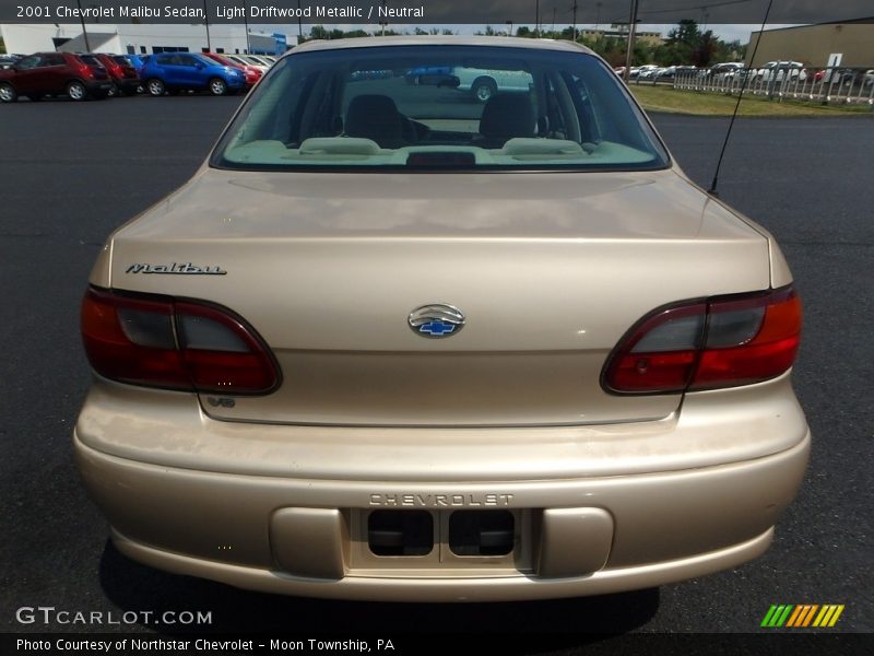 Light Driftwood Metallic / Neutral 2001 Chevrolet Malibu Sedan