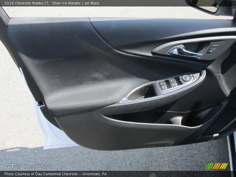 Silver Ice Metallic / Jet Black 2016 Chevrolet Malibu LT