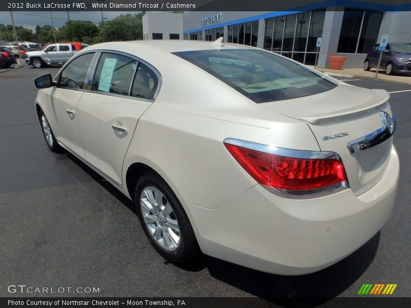White Diamond Tricoat / Cashmere 2012 Buick LaCrosse FWD