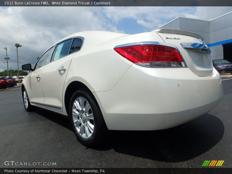 White Diamond Tricoat / Cashmere 2012 Buick LaCrosse FWD