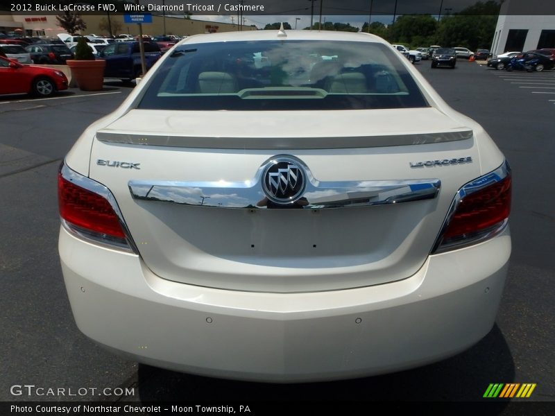 White Diamond Tricoat / Cashmere 2012 Buick LaCrosse FWD