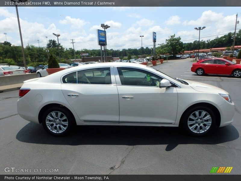 White Diamond Tricoat / Cashmere 2012 Buick LaCrosse FWD
