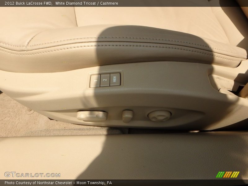 White Diamond Tricoat / Cashmere 2012 Buick LaCrosse FWD