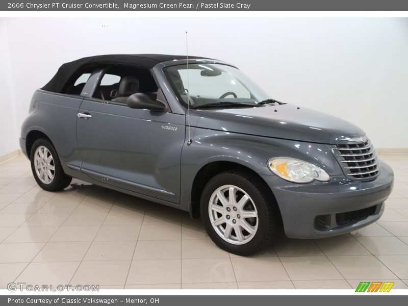 Magnesium Green Pearl / Pastel Slate Gray 2006 Chrysler PT Cruiser Convertible