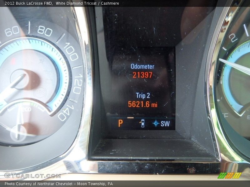 White Diamond Tricoat / Cashmere 2012 Buick LaCrosse FWD