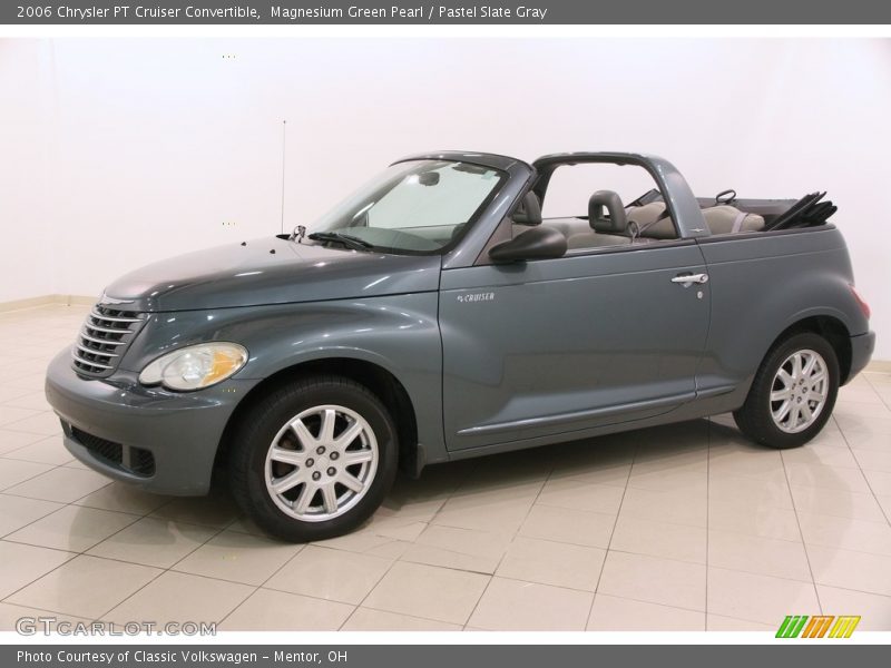 Magnesium Green Pearl / Pastel Slate Gray 2006 Chrysler PT Cruiser Convertible