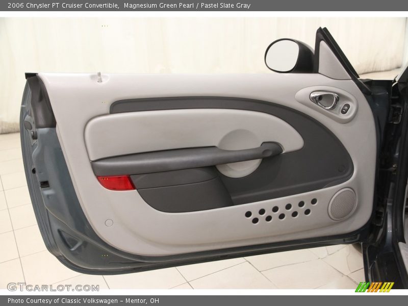 Magnesium Green Pearl / Pastel Slate Gray 2006 Chrysler PT Cruiser Convertible