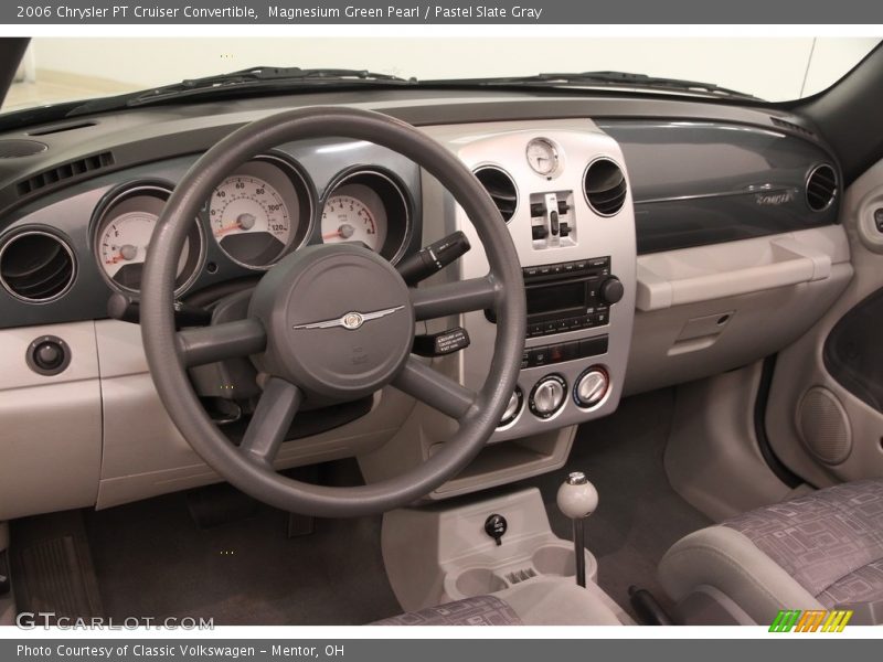 Magnesium Green Pearl / Pastel Slate Gray 2006 Chrysler PT Cruiser Convertible