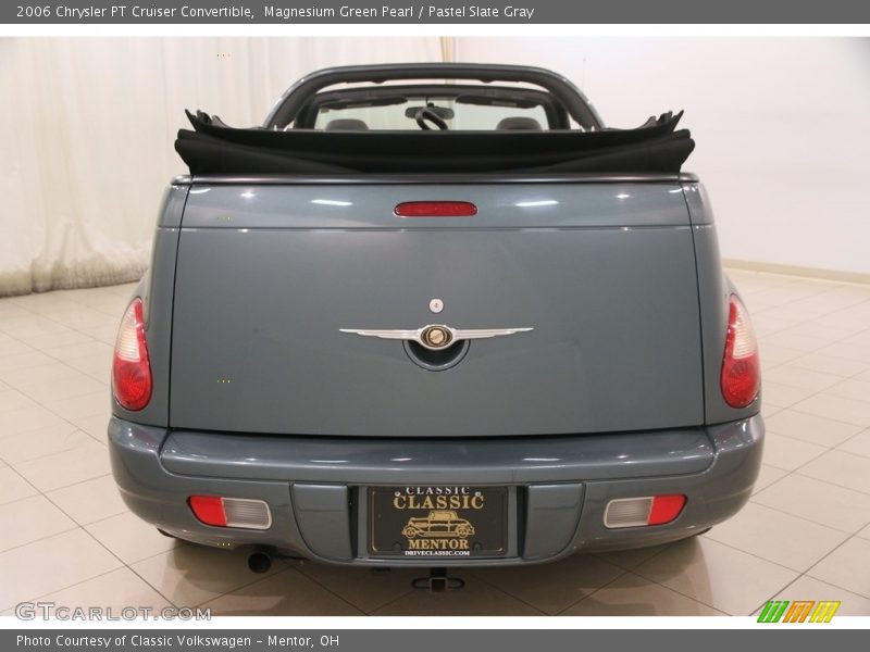 Magnesium Green Pearl / Pastel Slate Gray 2006 Chrysler PT Cruiser Convertible