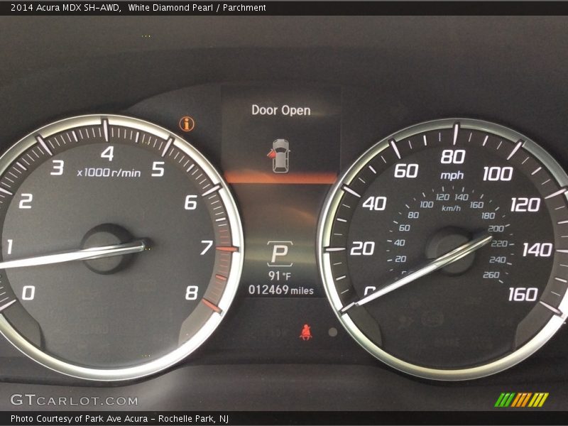 White Diamond Pearl / Parchment 2014 Acura MDX SH-AWD