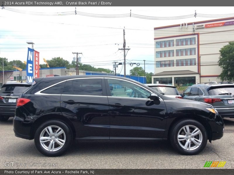 Crystal Black Pearl / Ebony 2014 Acura RDX Technology AWD