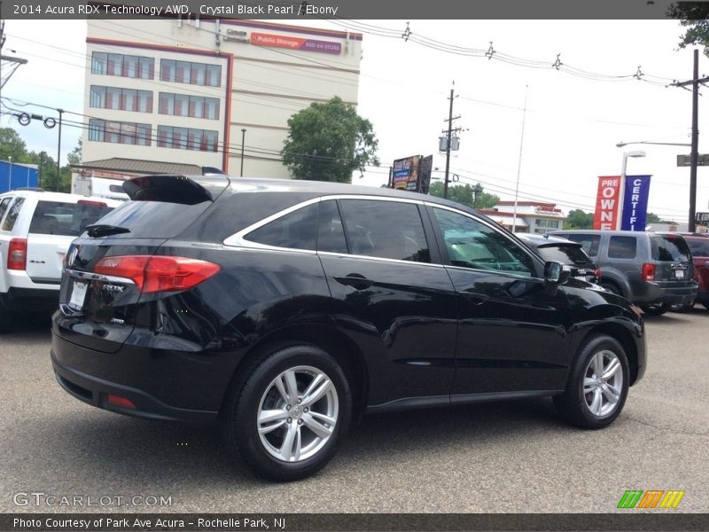 Crystal Black Pearl / Ebony 2014 Acura RDX Technology AWD