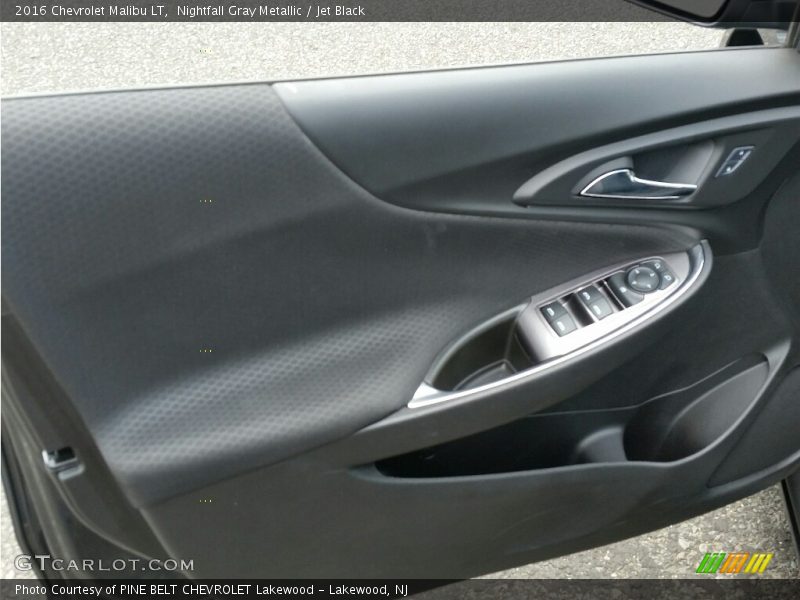 Nightfall Gray Metallic / Jet Black 2016 Chevrolet Malibu LT