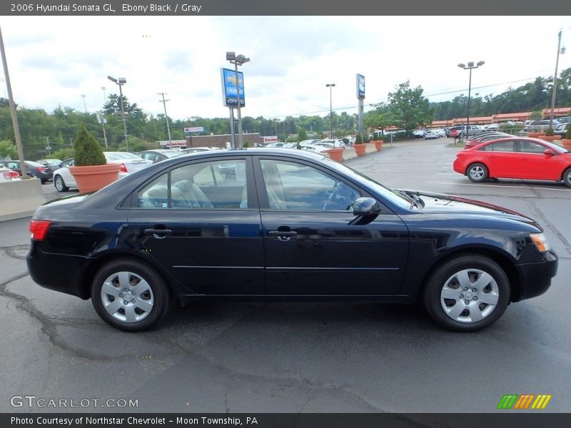 Ebony Black / Gray 2006 Hyundai Sonata GL