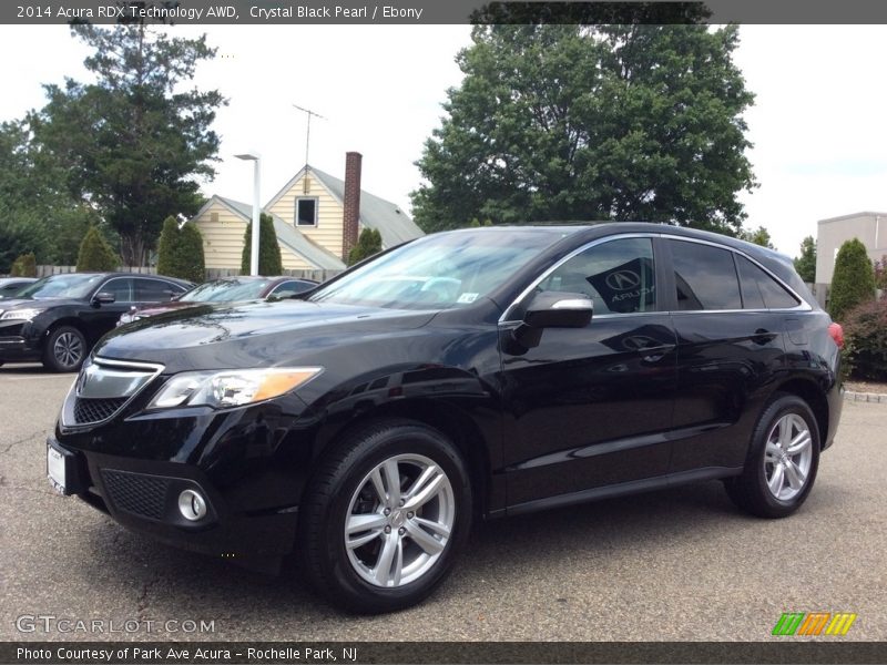 Crystal Black Pearl / Ebony 2014 Acura RDX Technology AWD