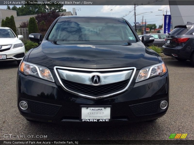 Crystal Black Pearl / Ebony 2014 Acura RDX Technology AWD