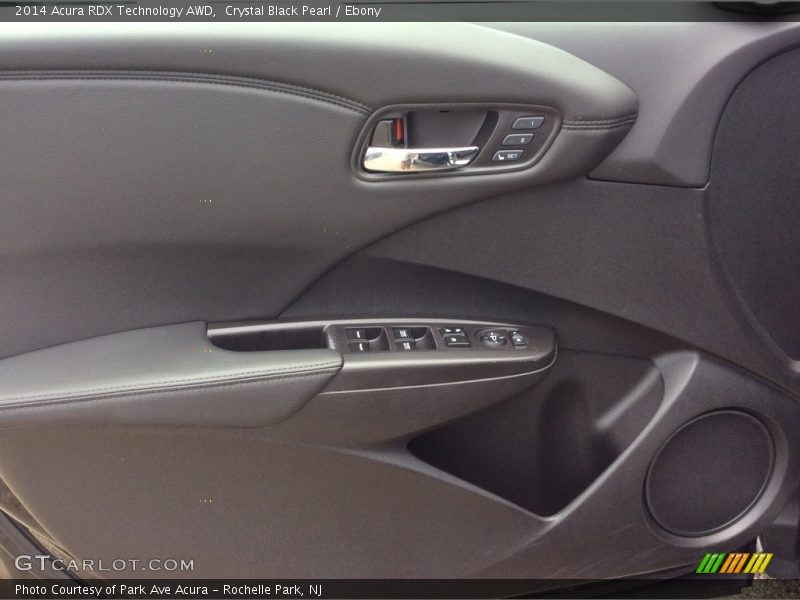 Crystal Black Pearl / Ebony 2014 Acura RDX Technology AWD