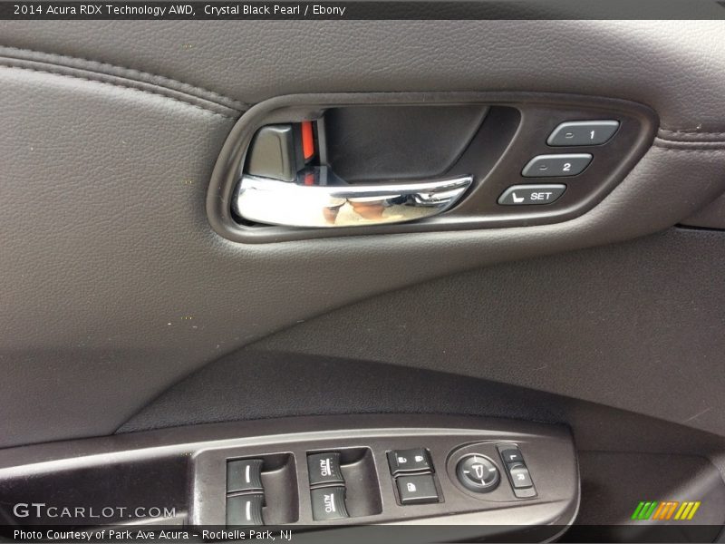 Crystal Black Pearl / Ebony 2014 Acura RDX Technology AWD