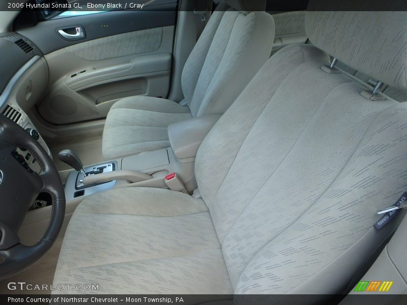 Ebony Black / Gray 2006 Hyundai Sonata GL