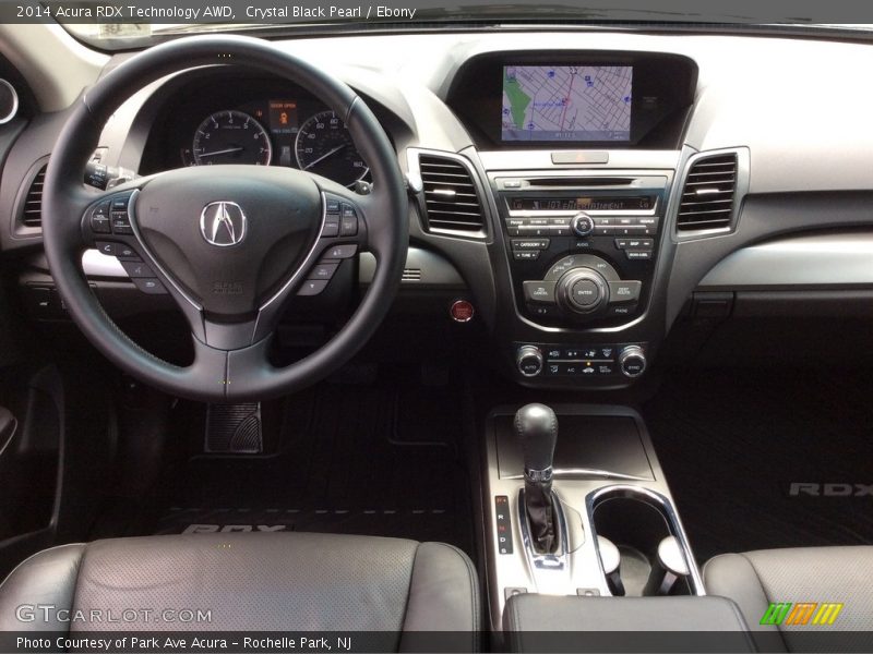 Crystal Black Pearl / Ebony 2014 Acura RDX Technology AWD