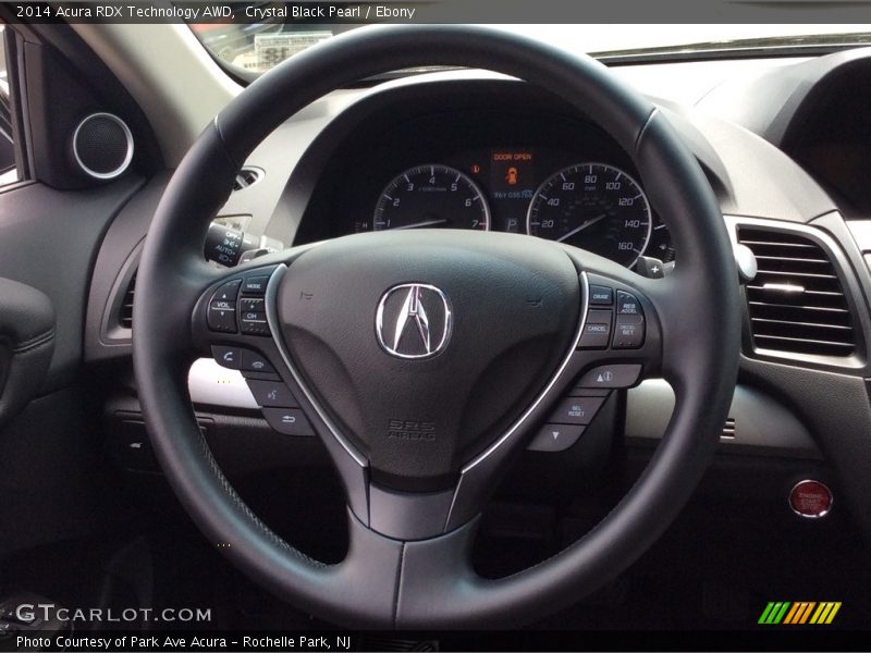 Crystal Black Pearl / Ebony 2014 Acura RDX Technology AWD