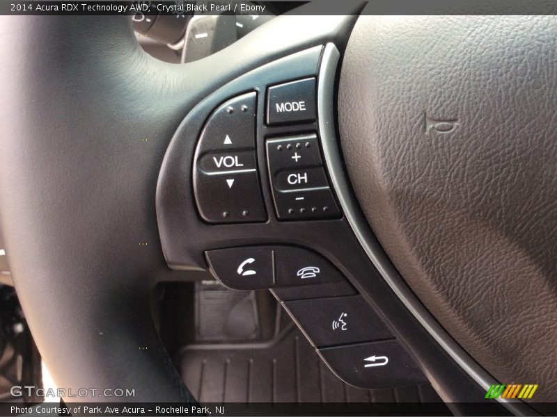 Crystal Black Pearl / Ebony 2014 Acura RDX Technology AWD