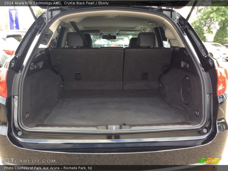 Crystal Black Pearl / Ebony 2014 Acura RDX Technology AWD