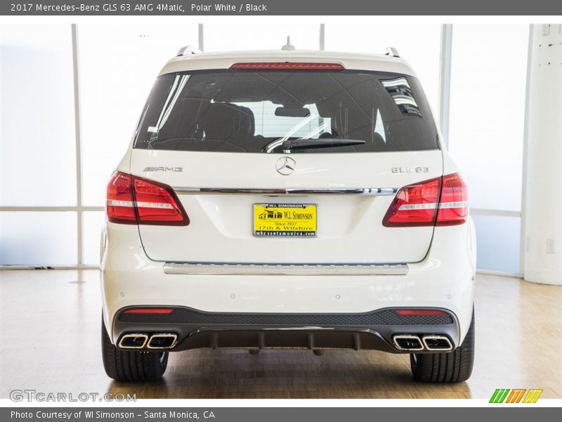 Polar White / Black 2017 Mercedes-Benz GLS 63 AMG 4Matic