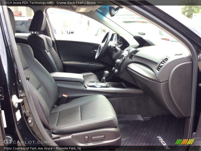 Crystal Black Pearl / Ebony 2014 Acura RDX Technology AWD
