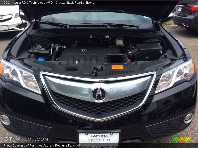 Crystal Black Pearl / Ebony 2014 Acura RDX Technology AWD