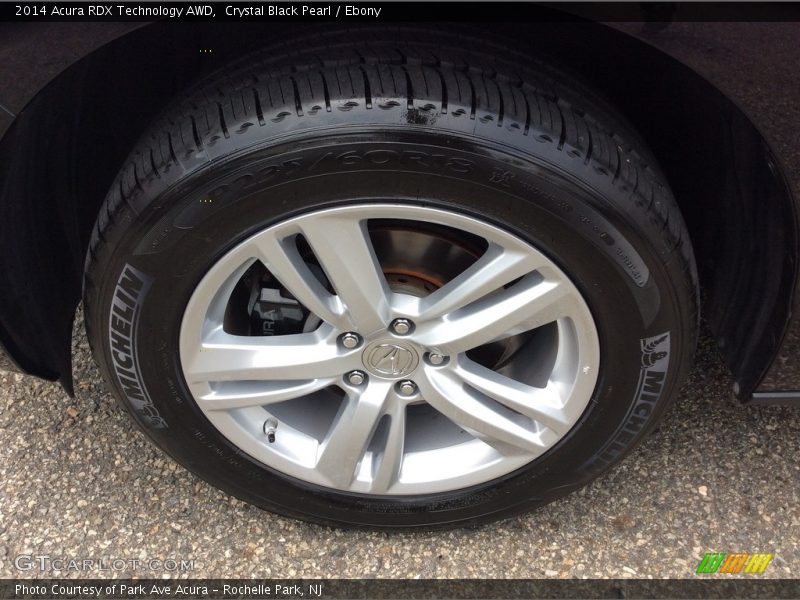 Crystal Black Pearl / Ebony 2014 Acura RDX Technology AWD