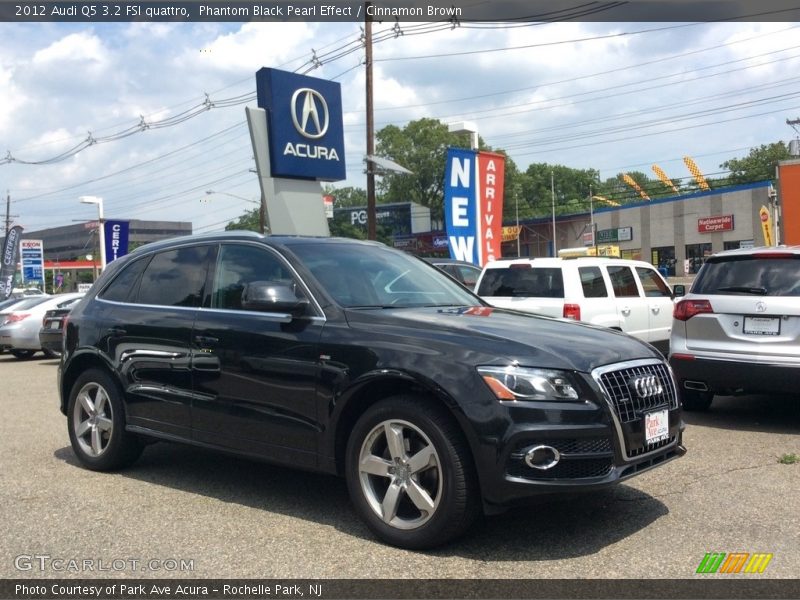 Phantom Black Pearl Effect / Cinnamon Brown 2012 Audi Q5 3.2 FSI quattro