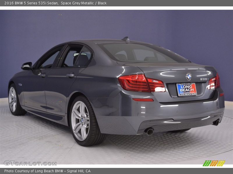 Space Grey Metallic / Black 2016 BMW 5 Series 535i Sedan