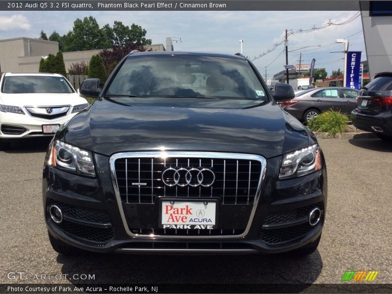 Phantom Black Pearl Effect / Cinnamon Brown 2012 Audi Q5 3.2 FSI quattro