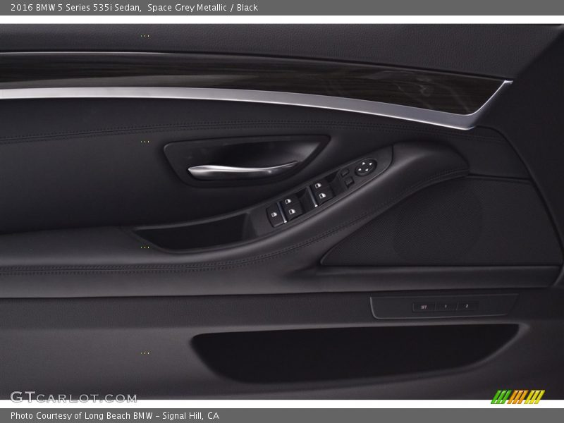 Space Grey Metallic / Black 2016 BMW 5 Series 535i Sedan