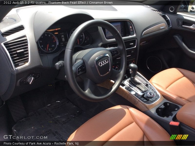Phantom Black Pearl Effect / Cinnamon Brown 2012 Audi Q5 3.2 FSI quattro