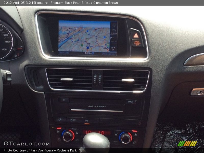 Phantom Black Pearl Effect / Cinnamon Brown 2012 Audi Q5 3.2 FSI quattro