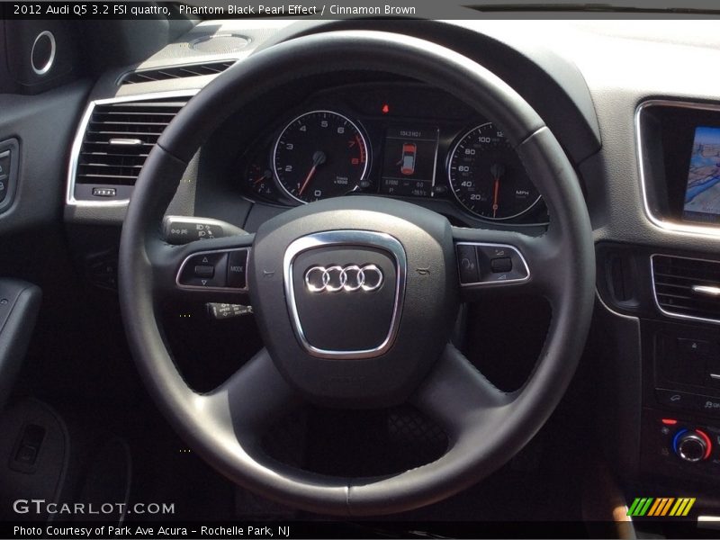 Phantom Black Pearl Effect / Cinnamon Brown 2012 Audi Q5 3.2 FSI quattro