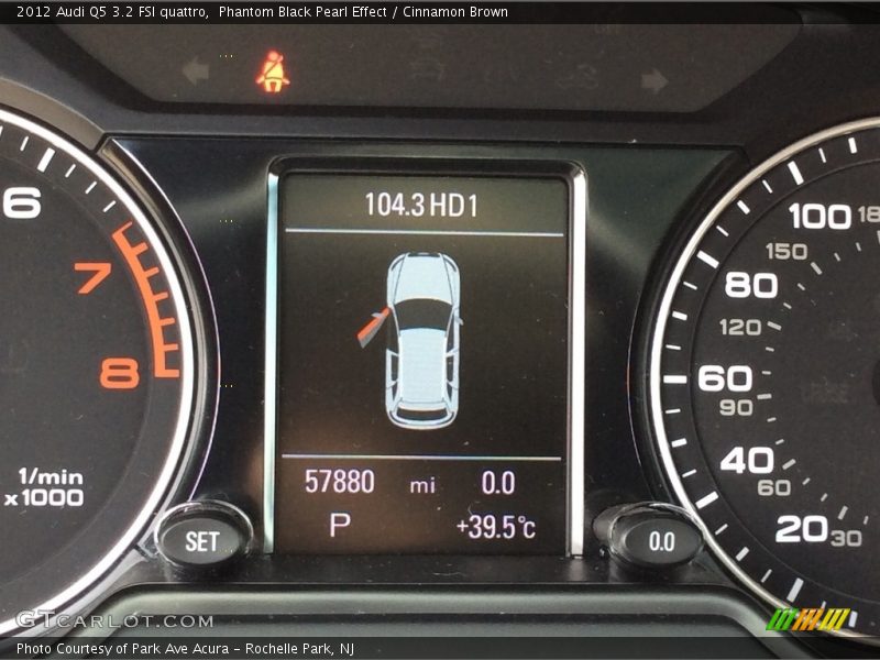 Phantom Black Pearl Effect / Cinnamon Brown 2012 Audi Q5 3.2 FSI quattro