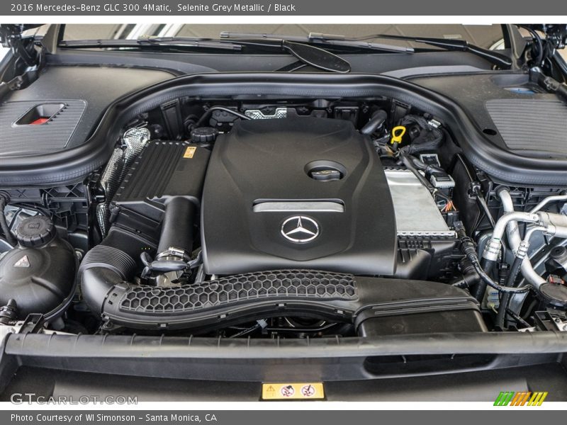 Selenite Grey Metallic / Black 2016 Mercedes-Benz GLC 300 4Matic