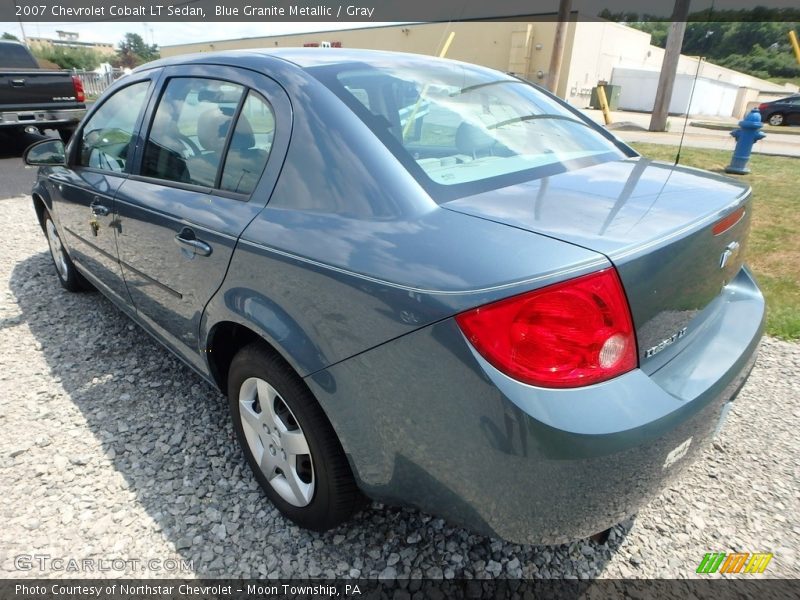 Blue Granite Metallic / Gray 2007 Chevrolet Cobalt LT Sedan