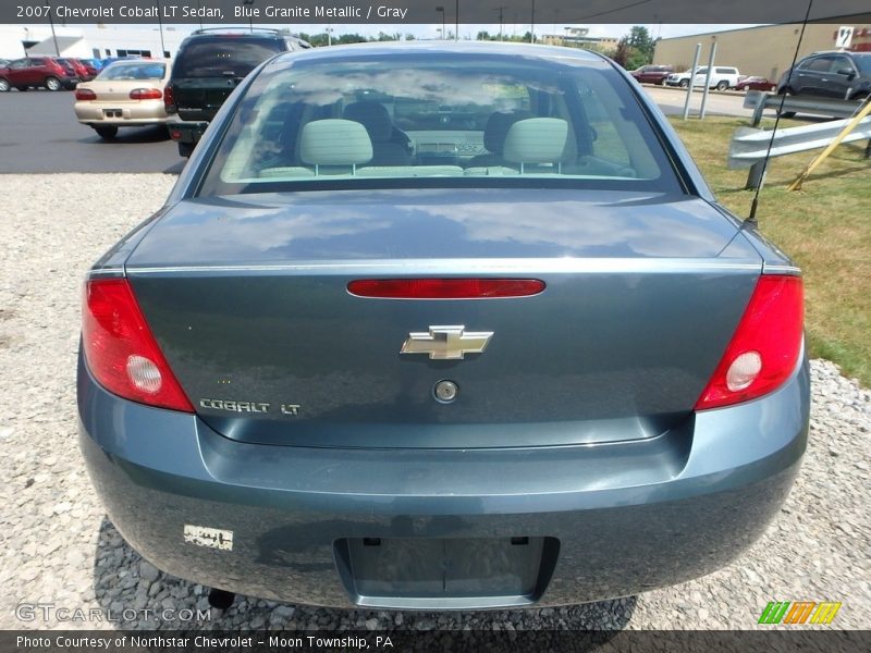 Blue Granite Metallic / Gray 2007 Chevrolet Cobalt LT Sedan