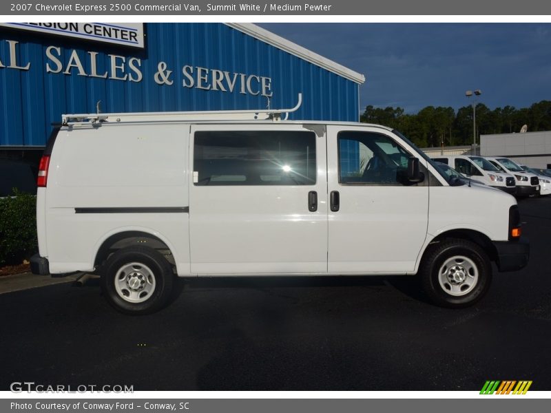 Summit White / Medium Pewter 2007 Chevrolet Express 2500 Commercial Van