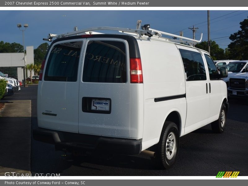 Summit White / Medium Pewter 2007 Chevrolet Express 2500 Commercial Van